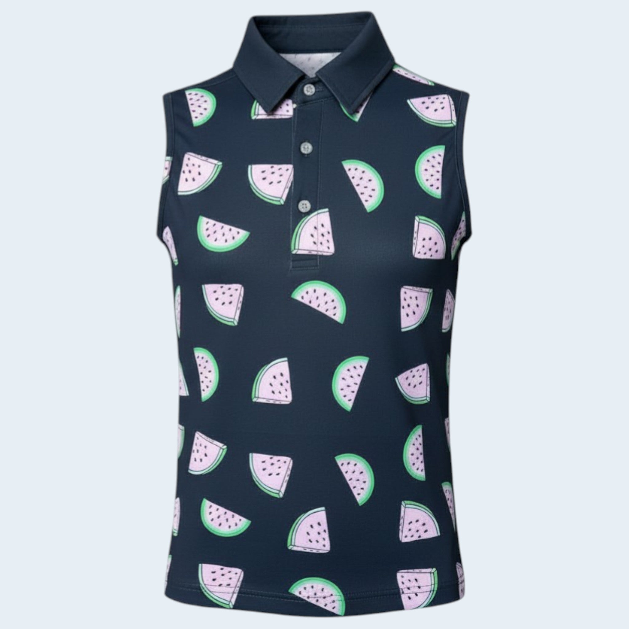 One in a Melon Ladies Sleeveless Polo